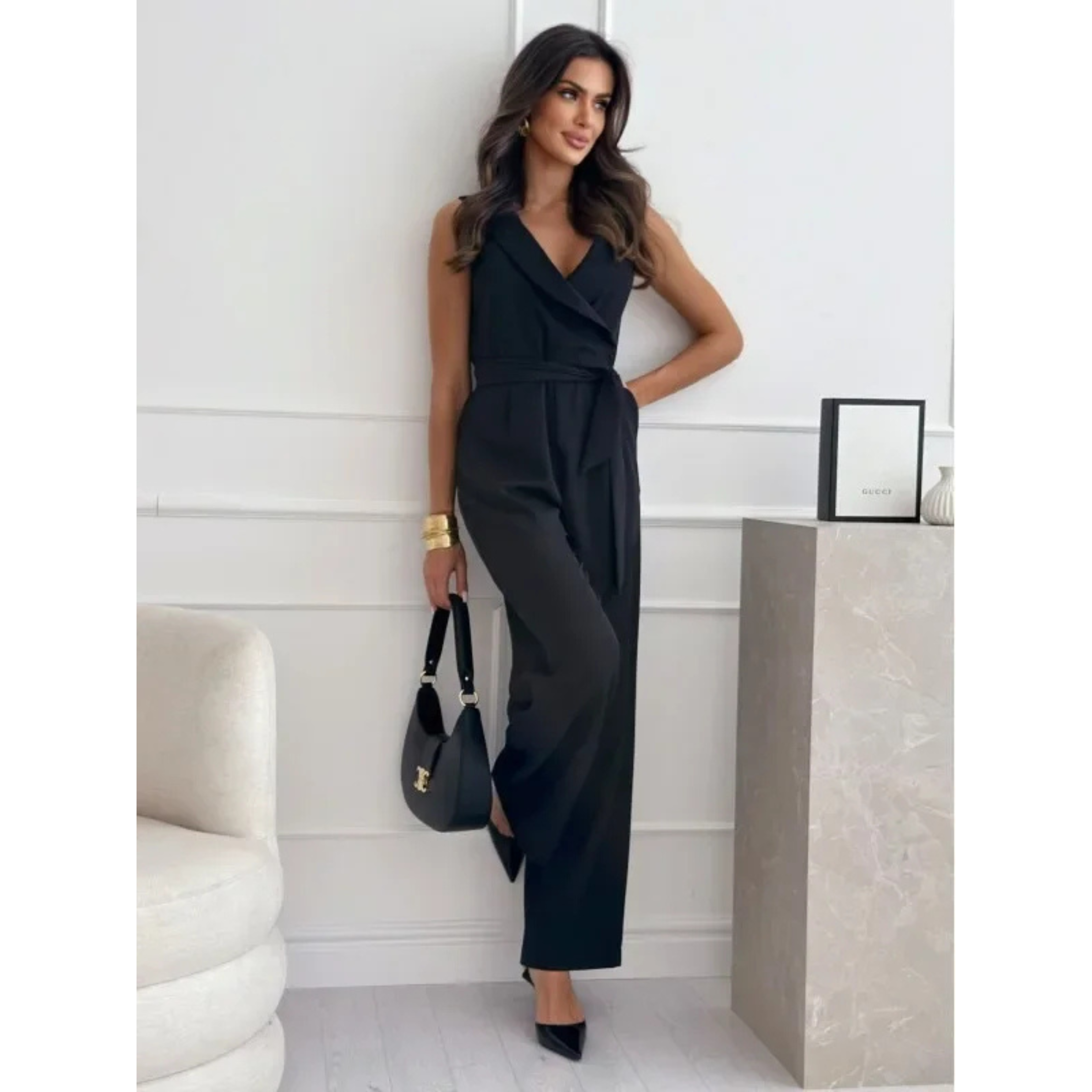 Jasmine | Elegant Wrap Jumpsuit