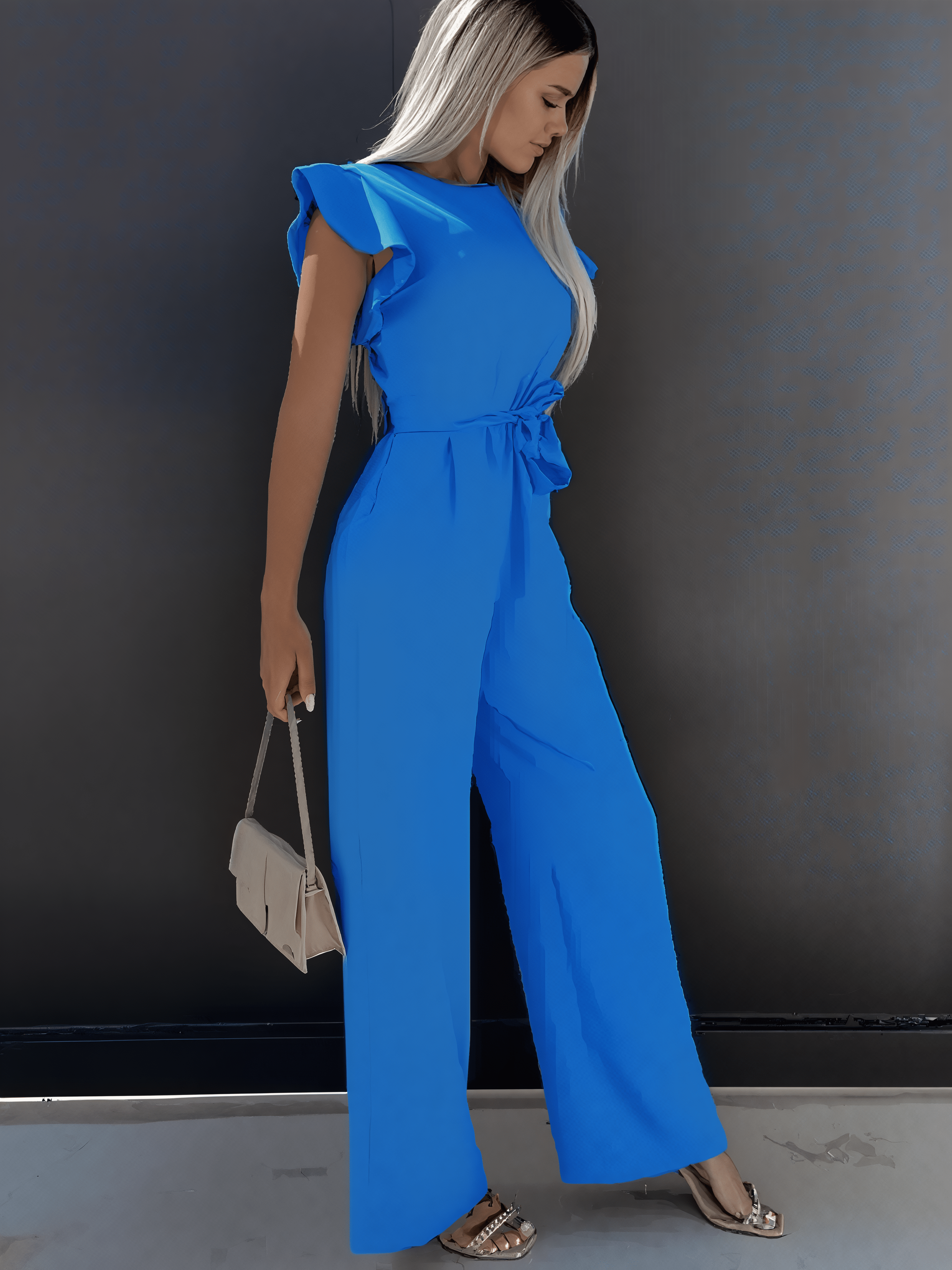 Alicia | Elegant Jumpsuit with Tied Waist