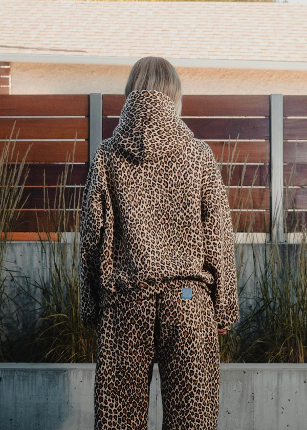 Orchard Atelier | Leopard Print Hoodie