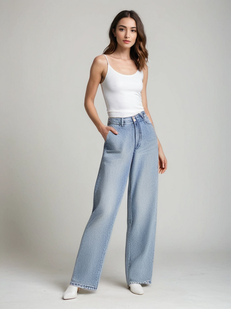 Orchard Atelier | Patchwork Destroyed Jeans