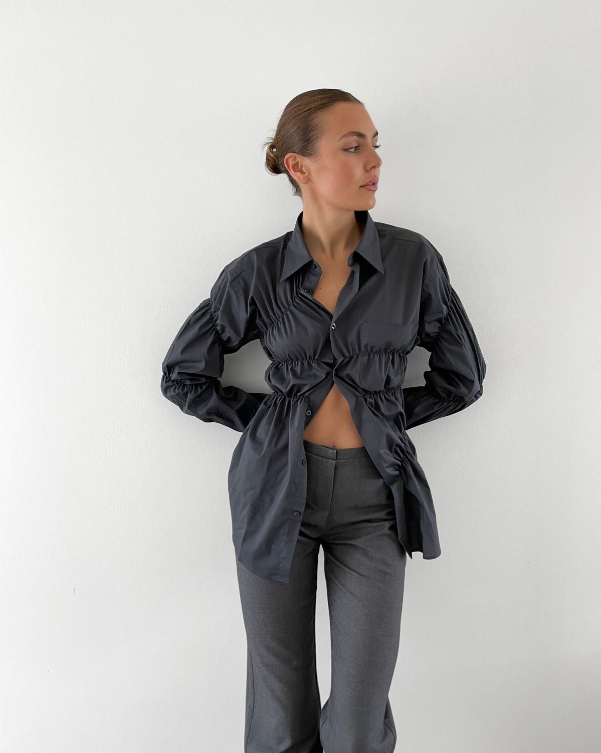 Orchard Atelier Crinkled Blouse