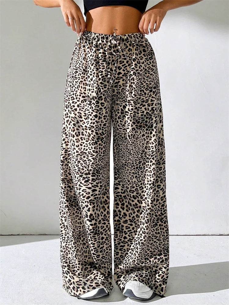 Orchard Atelier | Leopard Wide Leg Pants