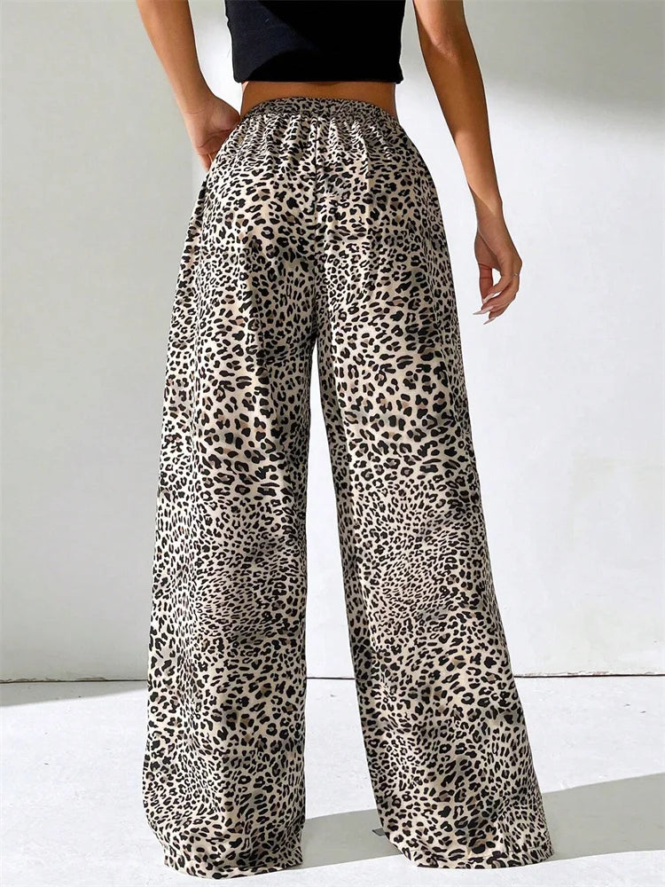Orchard Atelier | Leopard Wide Leg Pants