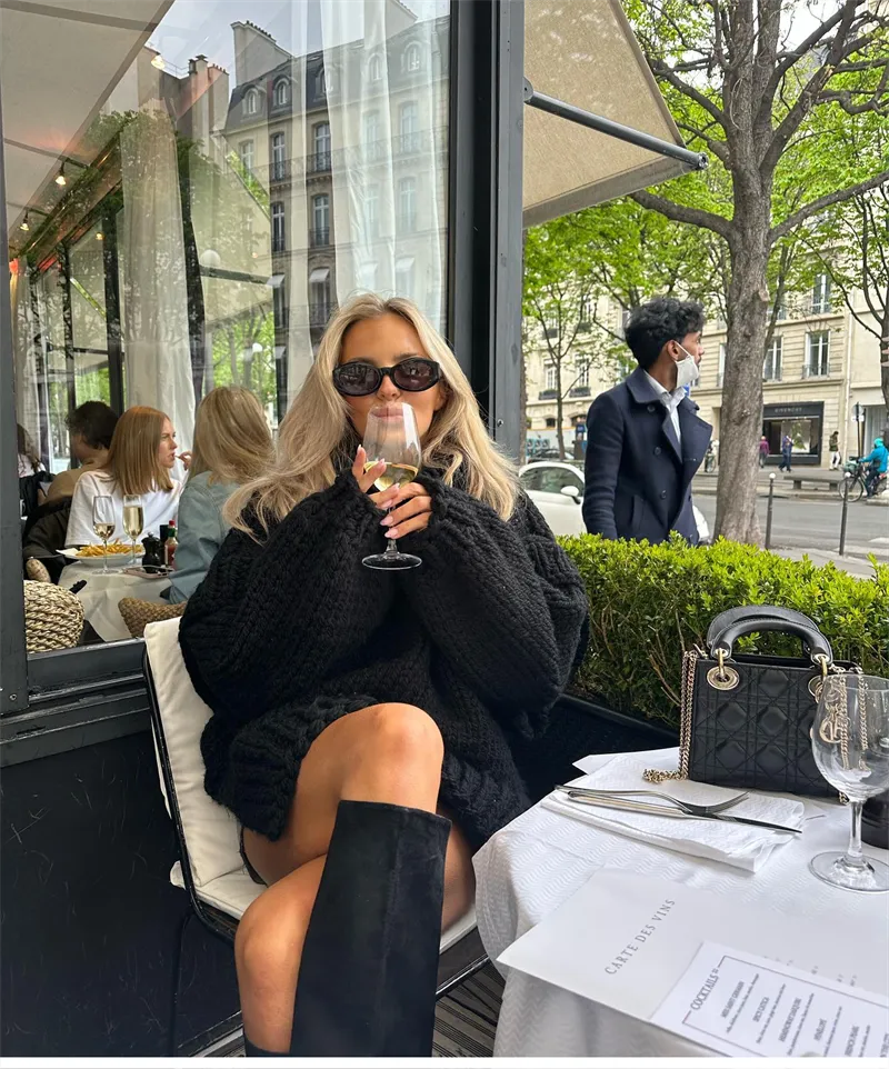 Orchard Atelier™ Oversized Knit Dress