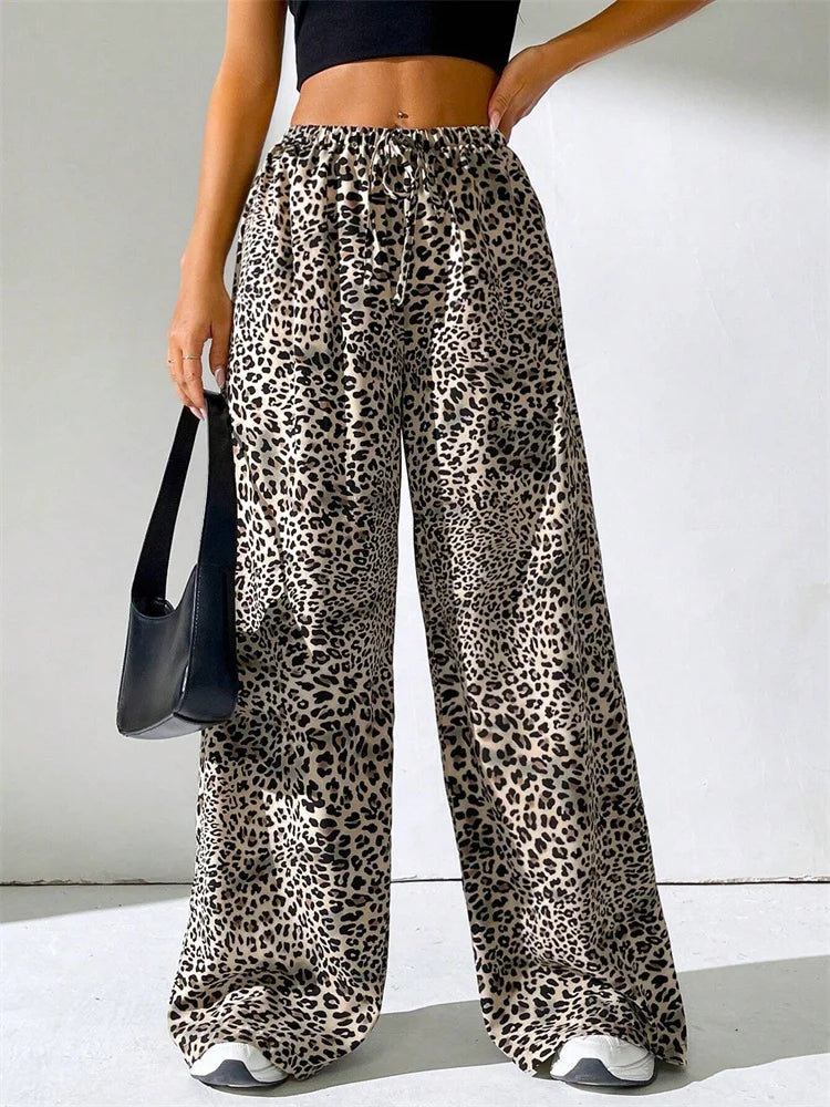 Orchard Atelier | Leopard Wide Leg Pants