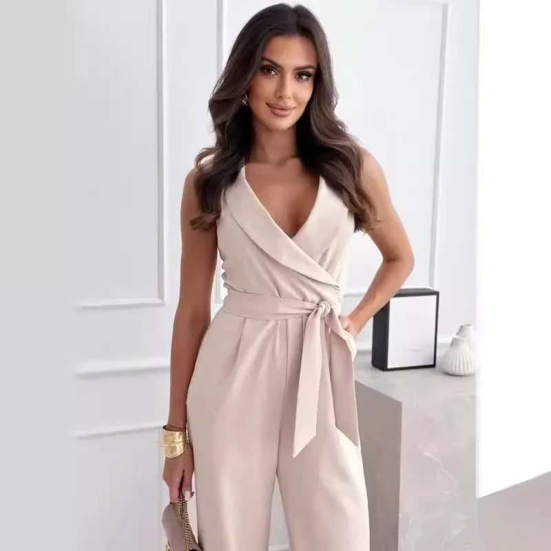 Jasmine | Elegant Wrap Jumpsuit