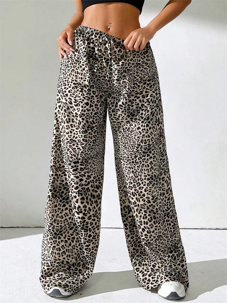 Orchard Atelier | Leopard Wide Leg Pants
