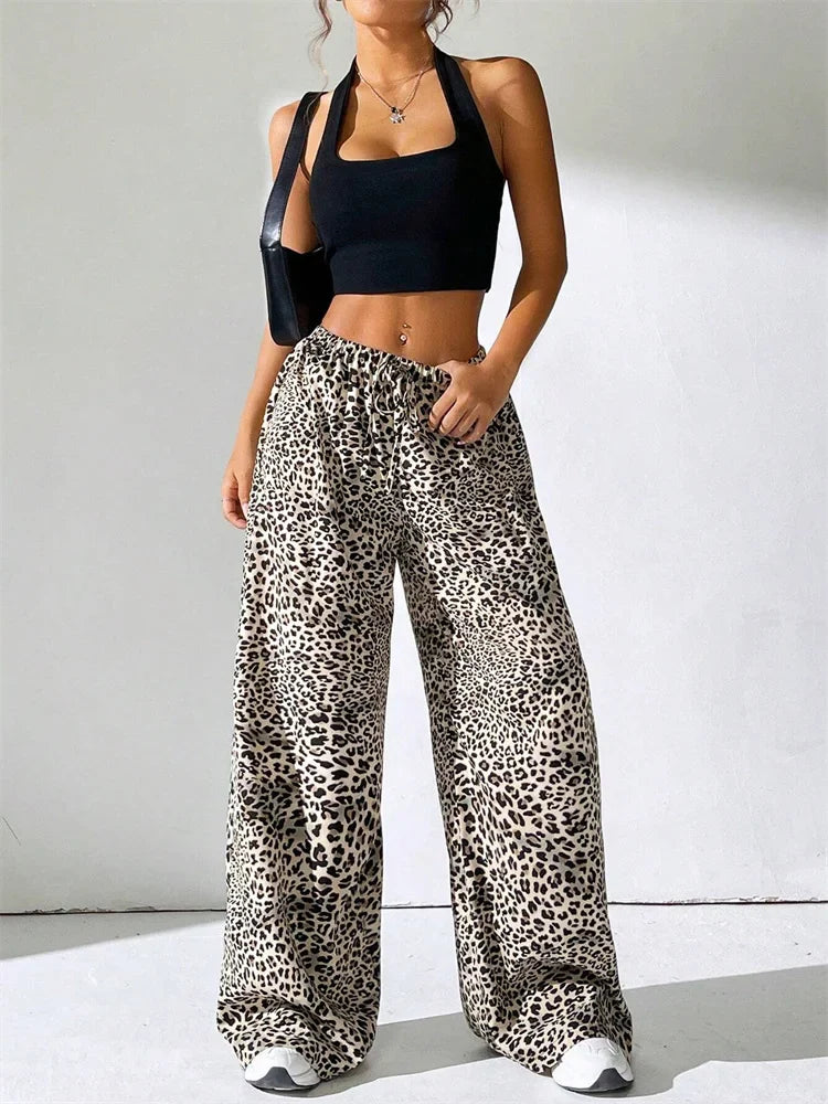 Orchard Atelier | Leopard Wide Leg Pants