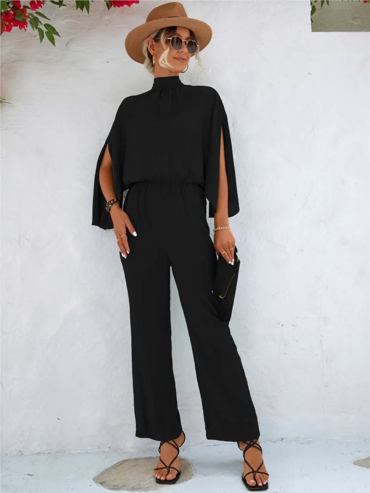 Natalie | Chic Jumpsuit with Split Sleeves