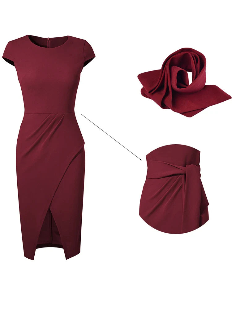 Claire | Chic Belted Dress