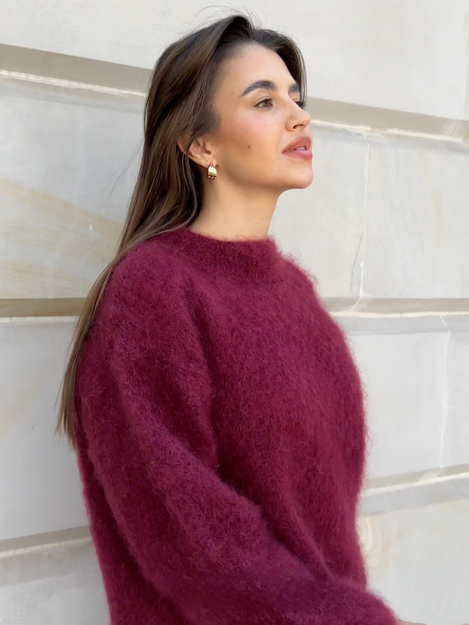 Orchard Atelier | Mohair Round Neck Sweater