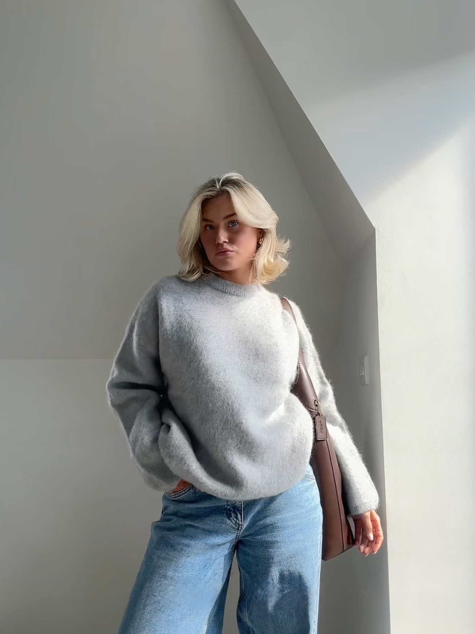 Orchard Atelier | Mohair Round Neck Sweater