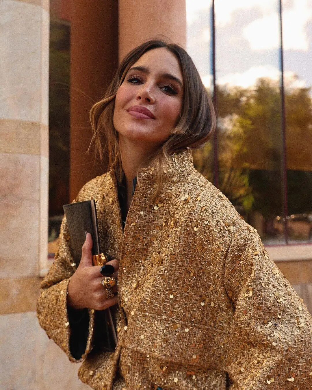 Orchard Atelier | Gold Sequin Jacket