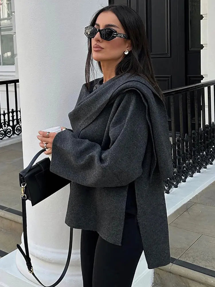 Orchard Atelier | Chic Scarf Coat