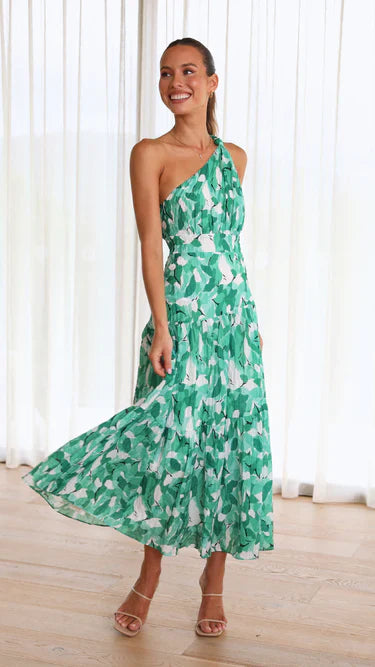 Stephanie | One Shoulder Dress