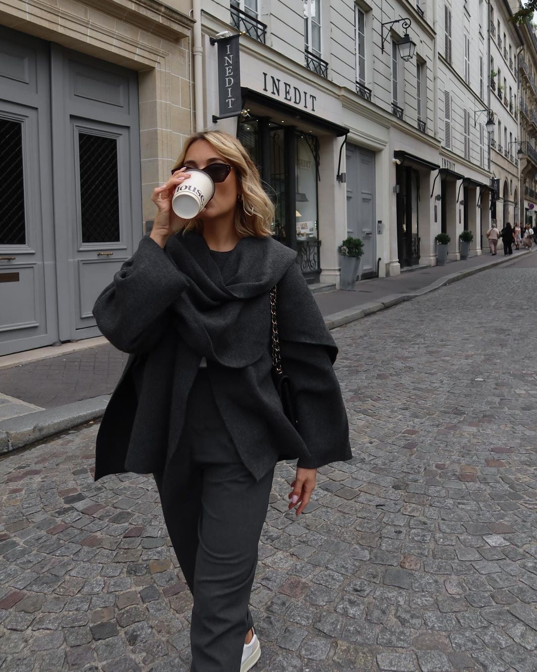Orchard Atelier | Chic Scarf Coat