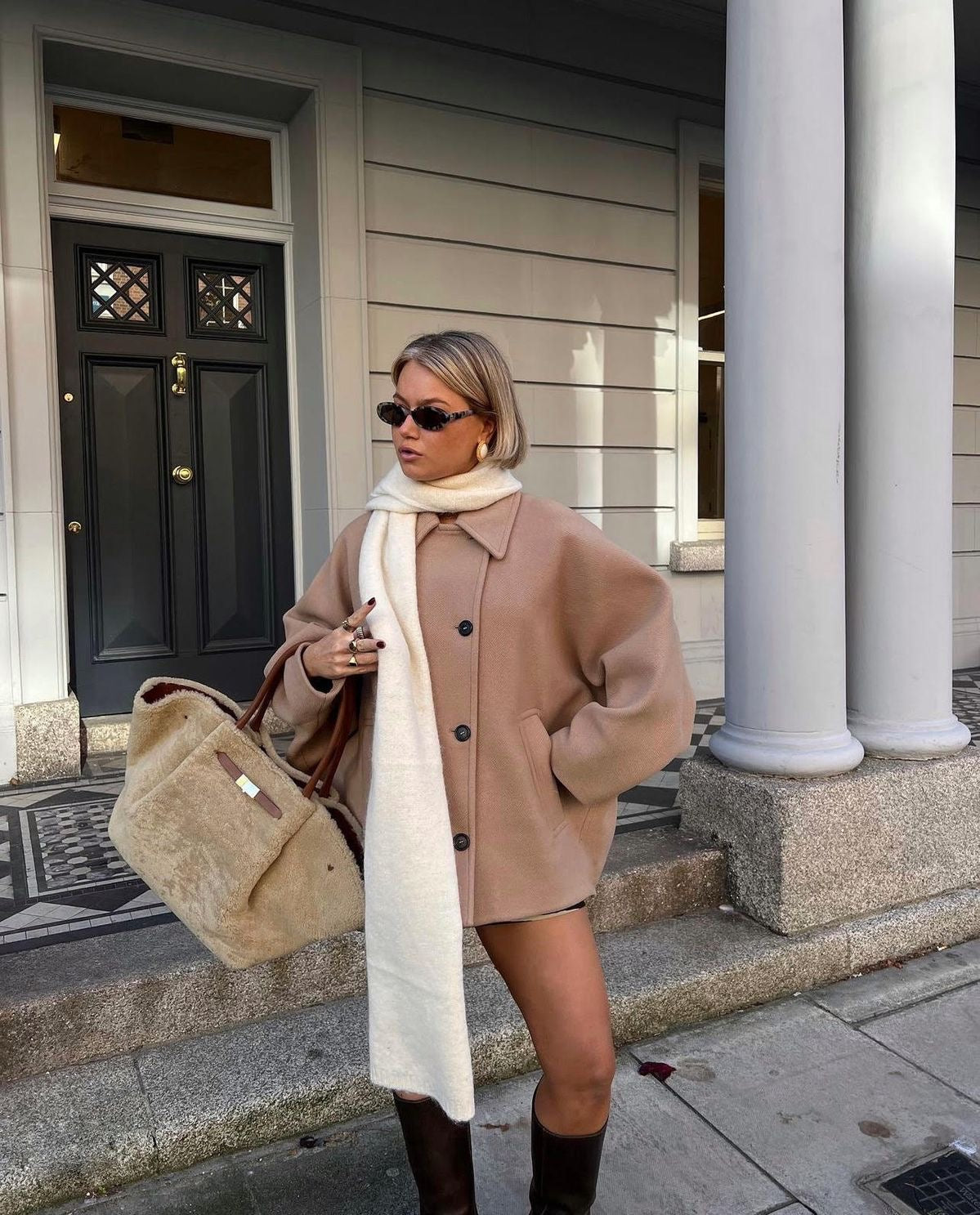 Orchard Atelier | Oversized Wool Coat