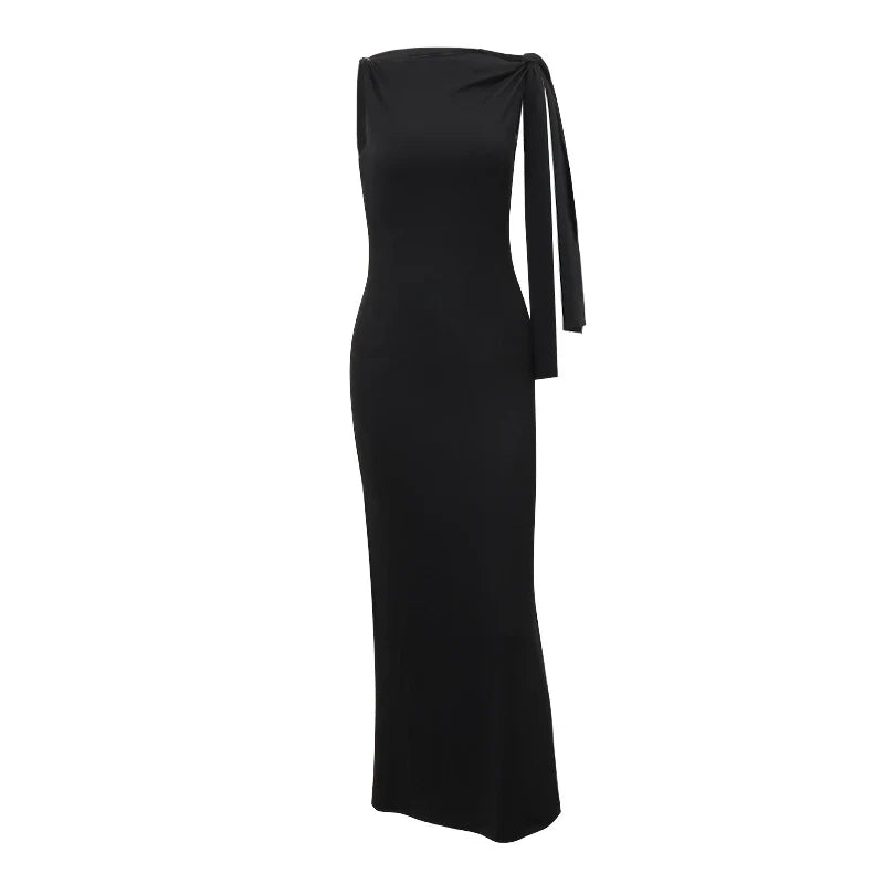 Alyssa | Timeless Shoulder Knot Dress