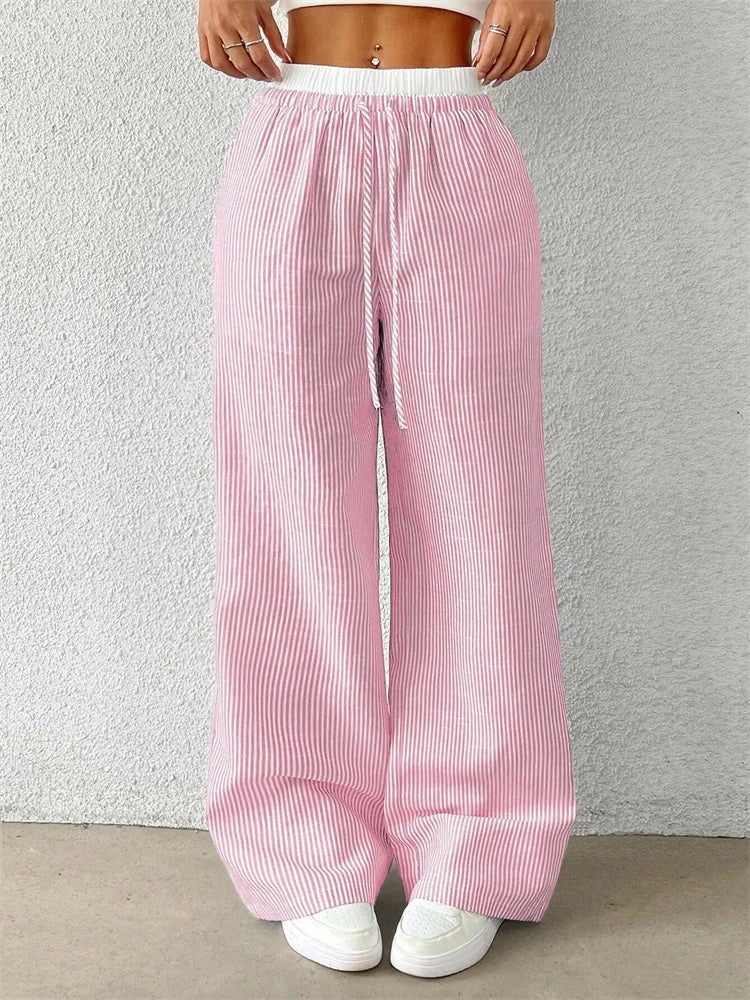 Orchard Atelier | Striped Wide Leg Pants