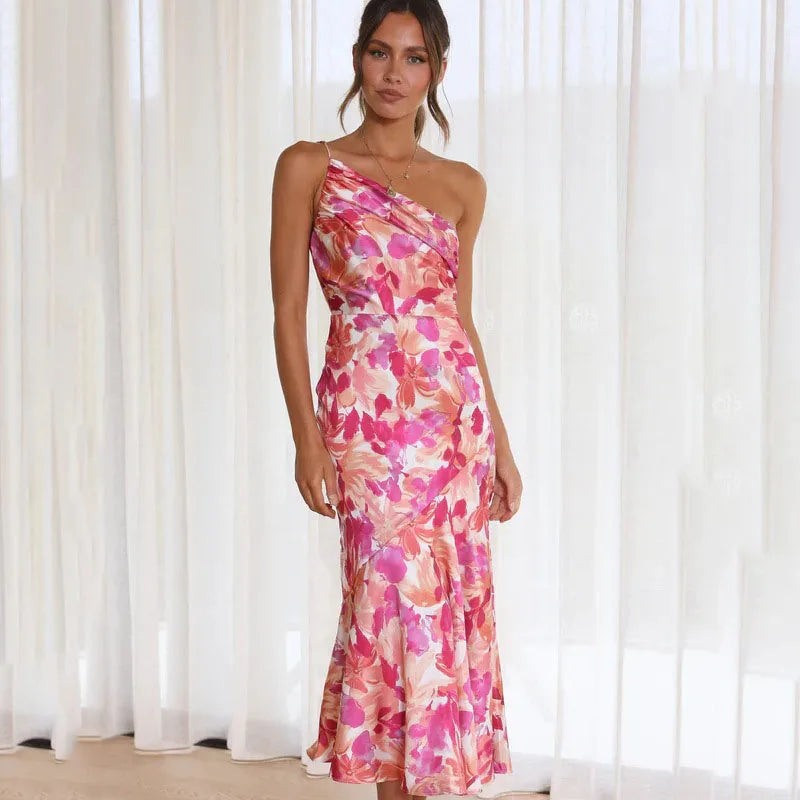 Stephanie | One Shoulder Dress