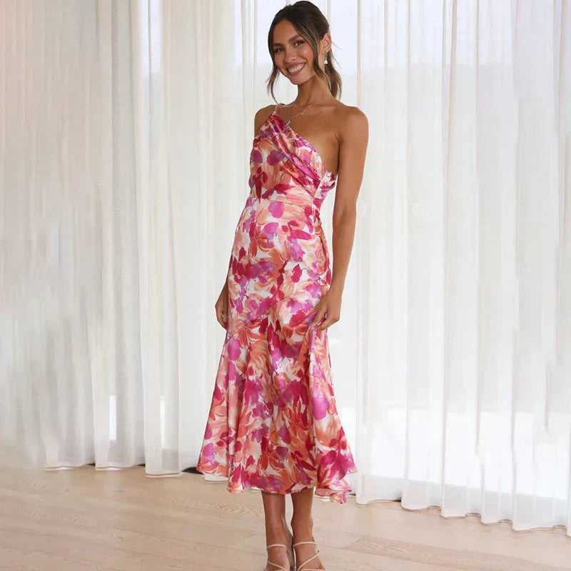 Stephanie | One Shoulder Dress