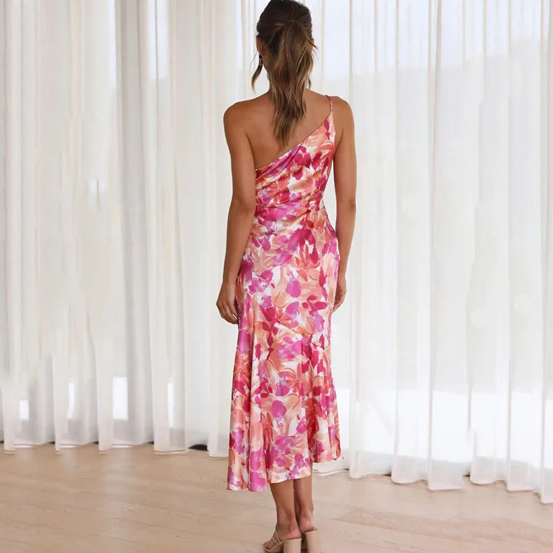 Stephanie | One Shoulder Dress