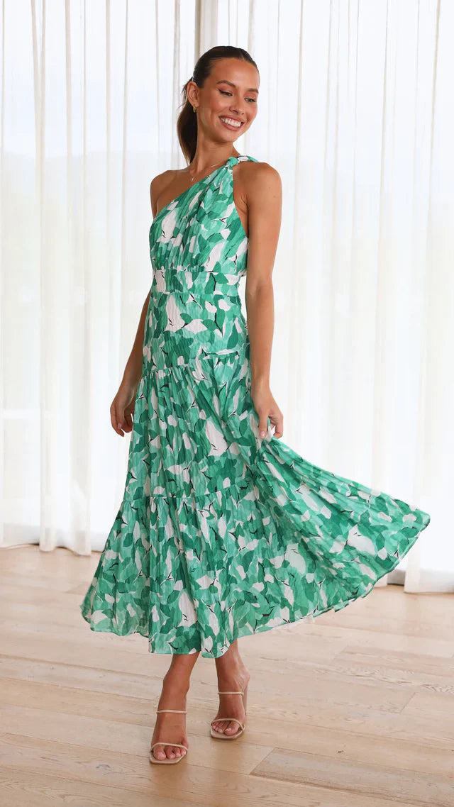 Stephanie | One Shoulder Dress